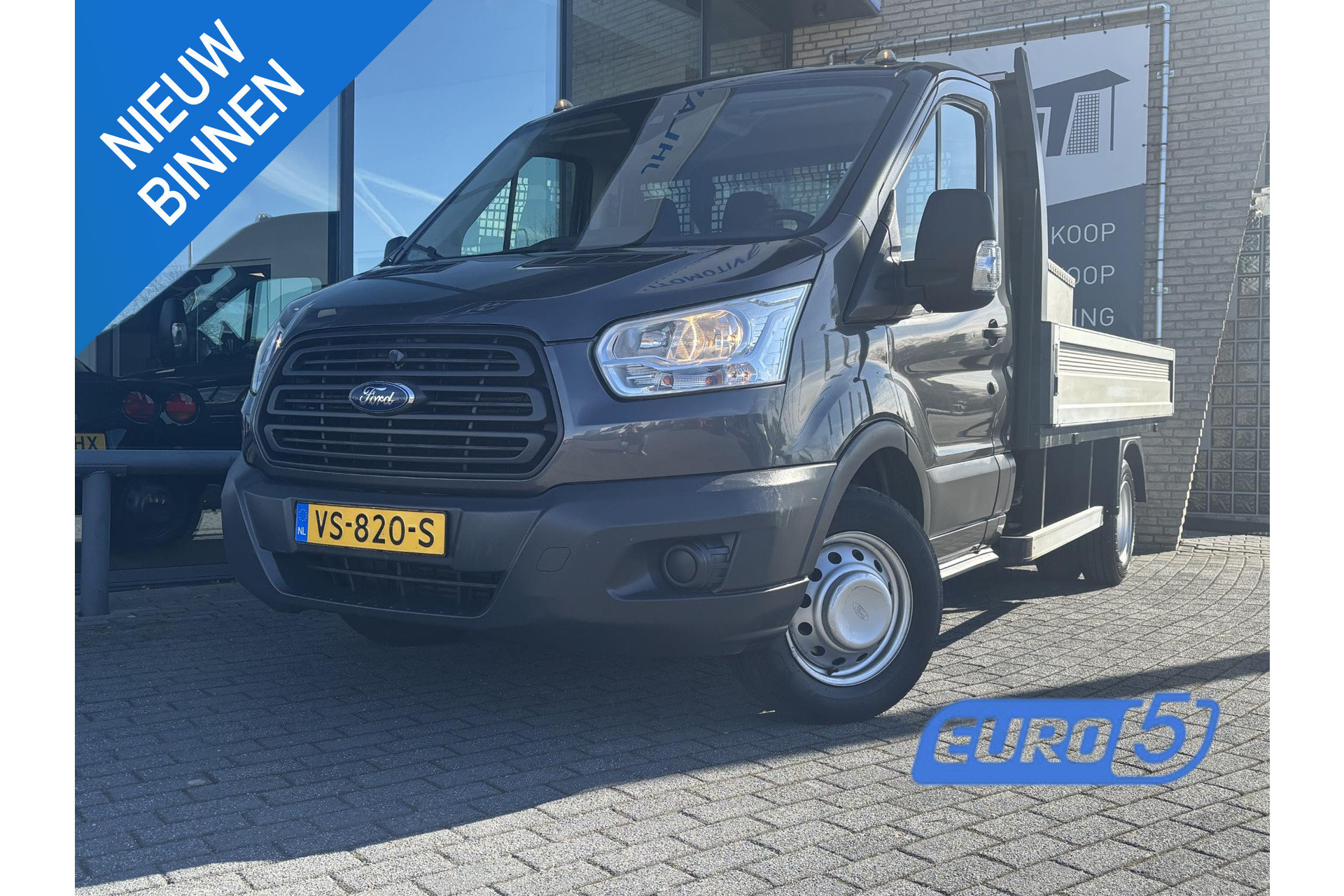 Ford Transit 350 2.2 TDCI*3-PERS*PICKUP*OPENLAADBAK*3500KG TRGW
